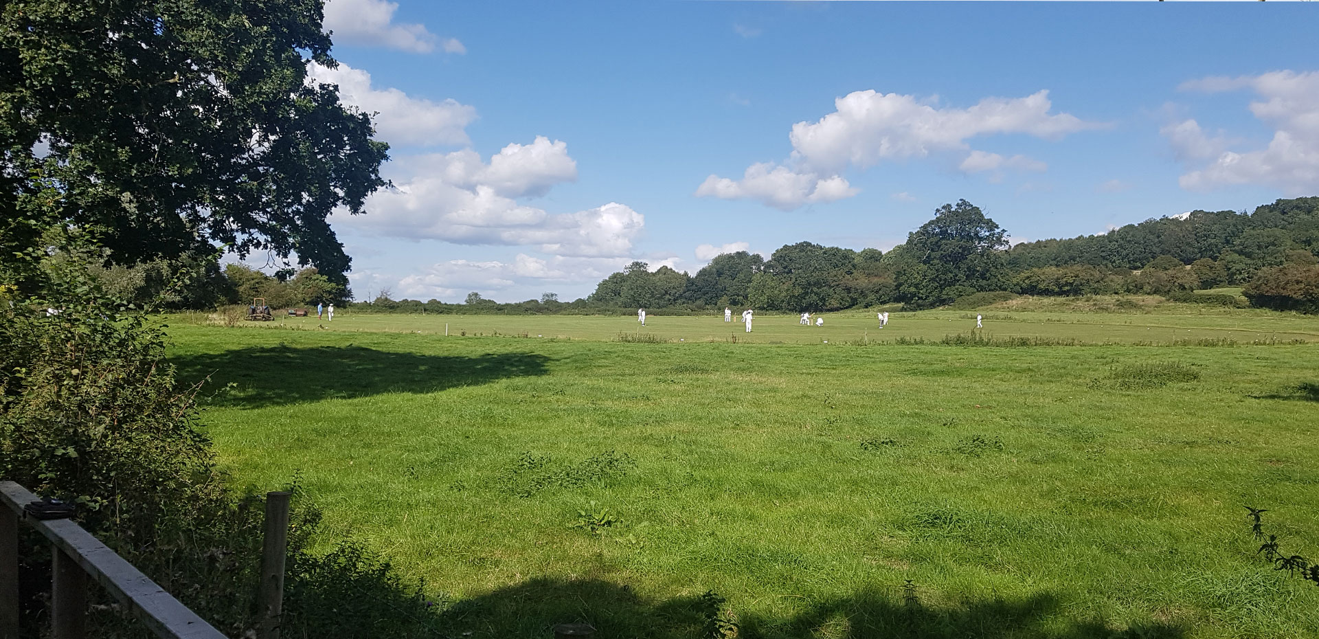 The old cricket pitch at Compton Bassett